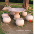 custom design outdoor stone dining table